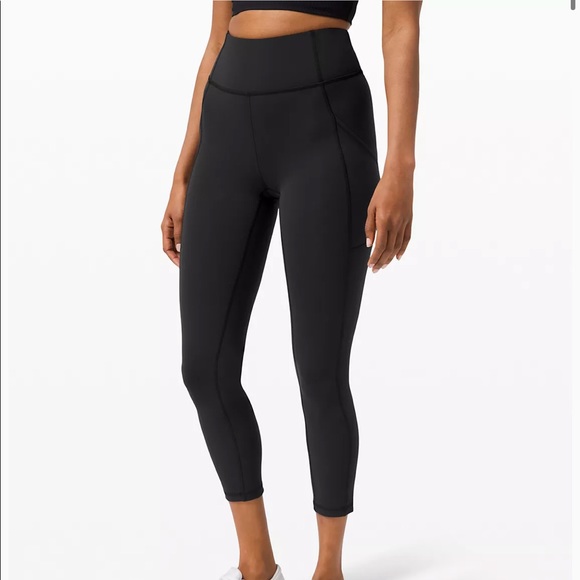SOLD NWT Lululemon | Invigorate High-Rise Crop 23" - Picture 2 of 8